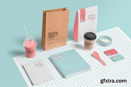 Transparent Plastic Ice Cream Cup Mockups