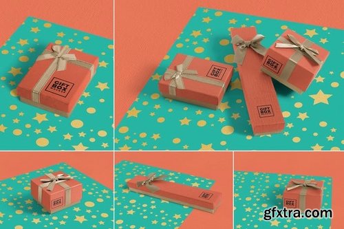 Gift Box Mockups