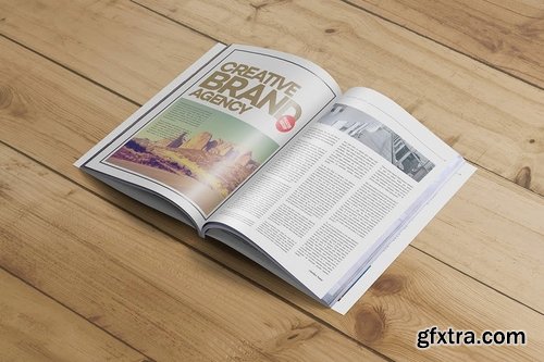 US Letter Size Magazine Mockups