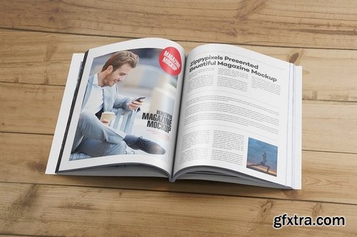 US Letter Size Magazine Mockups