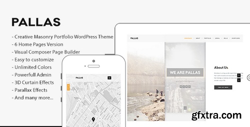 ThemeForest - Pallas v1.7.2 - Creative Multi-Purpose WordPress Theme - 10833842