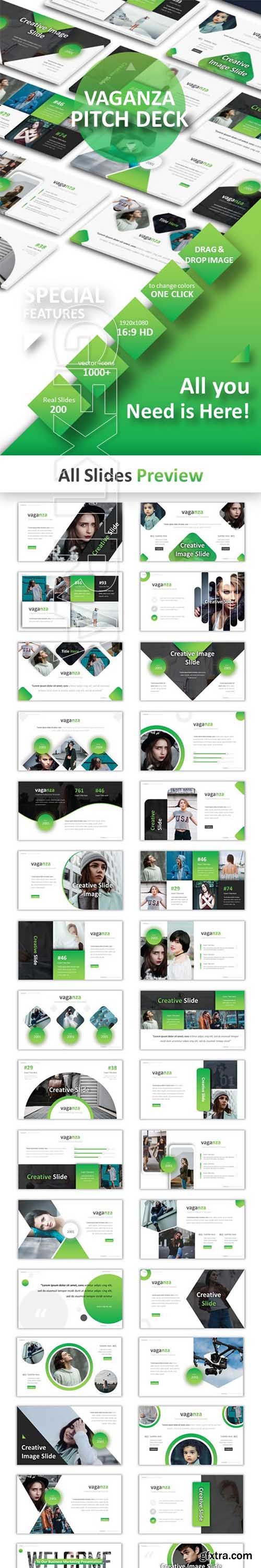 GraphicRiver - Vaganza Pitch Deck Powerpoint 22377427