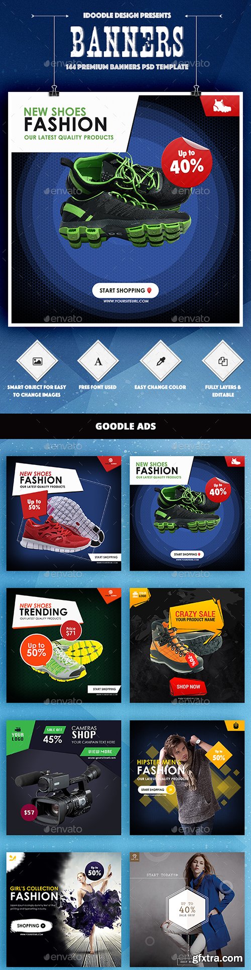 Graphicriver - Bundle Product Banners Ads - 08 Sets 14201043