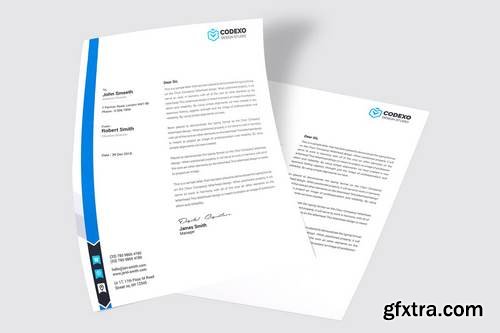 Letter Presentation Mock Up Vol 04