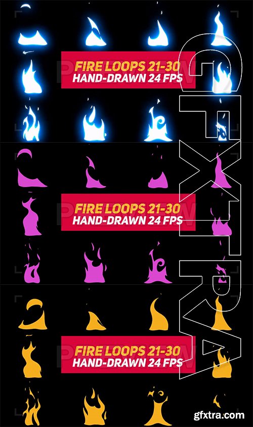 Liquid Elements 3 Fire Loops 21-30 101021