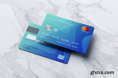 Credit Card  Membership Card MockUp