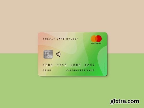 Credit Card  Membership Card MockUp