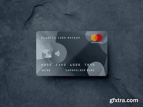 Plastic Card  Bank Card MockUp