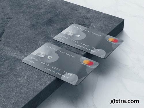 Plastic Card  Bank Card MockUp