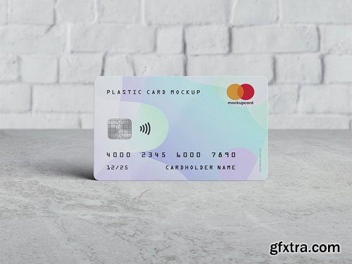 Plastic Card  Bank Card MockUp