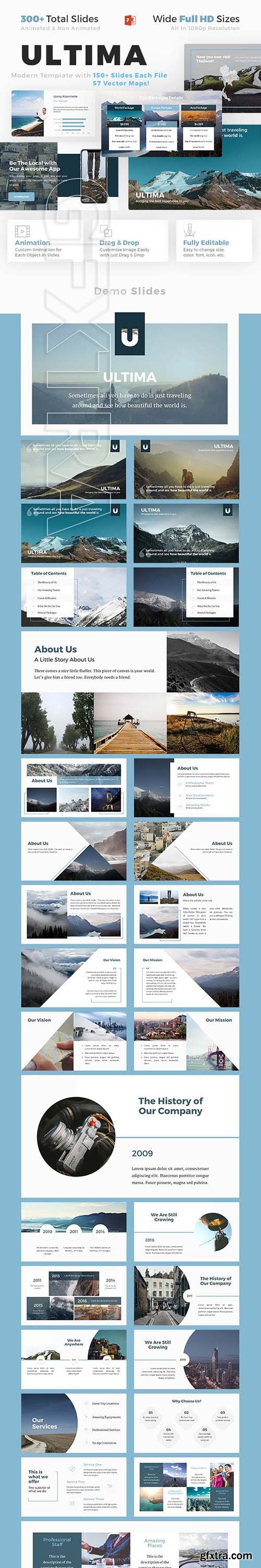 GraphicRiver - Modern Travel Presentation - Ultima 22380714