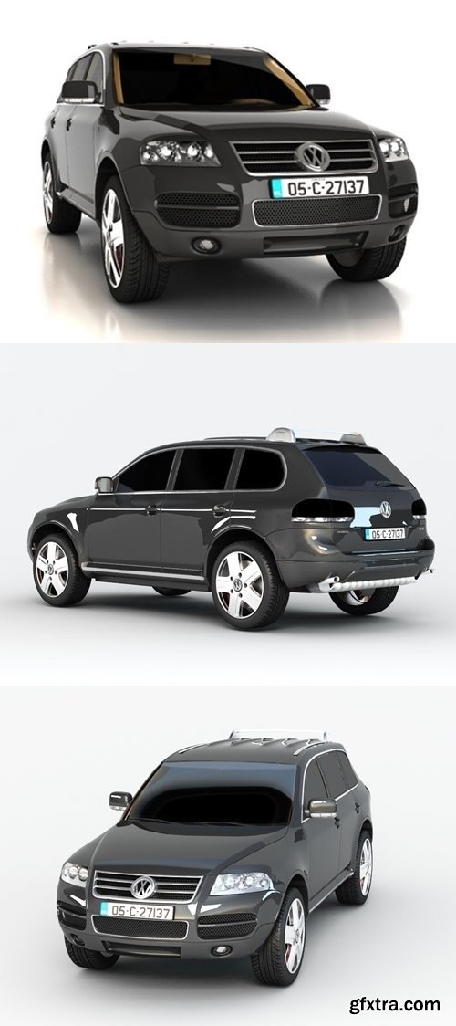 Volkswagen Touareg 3D Model