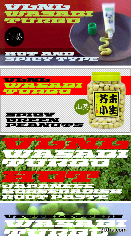 VLNL Wasabi Turbo Font