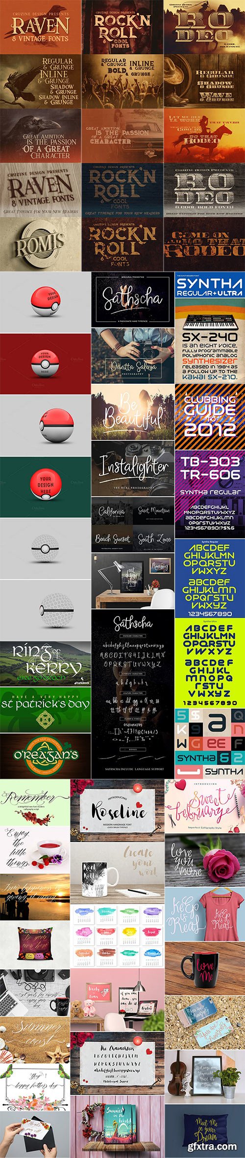 Mix Fonts Bundle 28