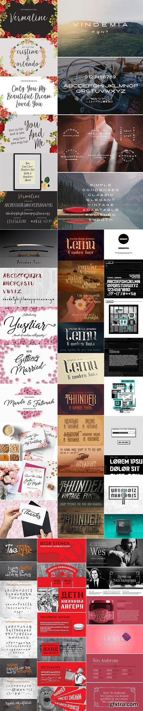 Mix Fonts Bundle 29