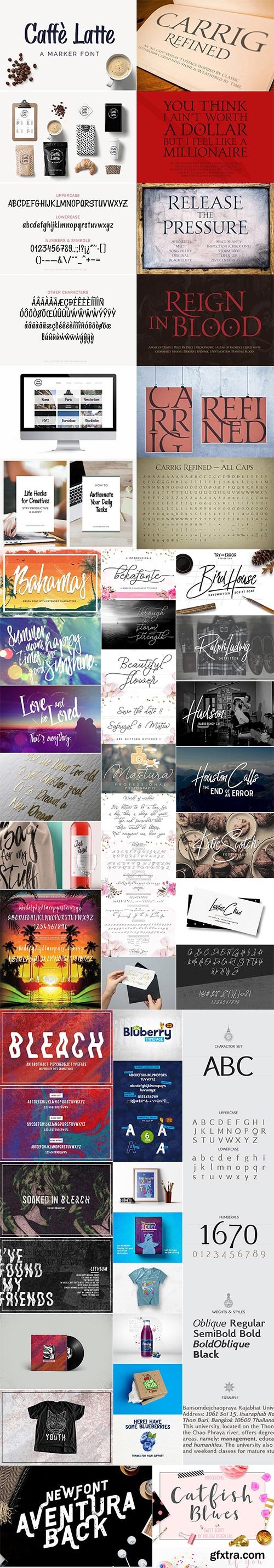 Mix Fonts Bundle 31