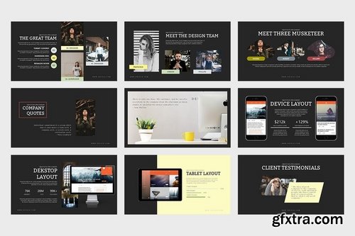 Oriola  Business Google Slides Template