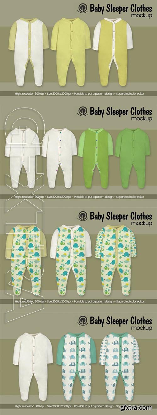 Baby Sleeper Mockup 2