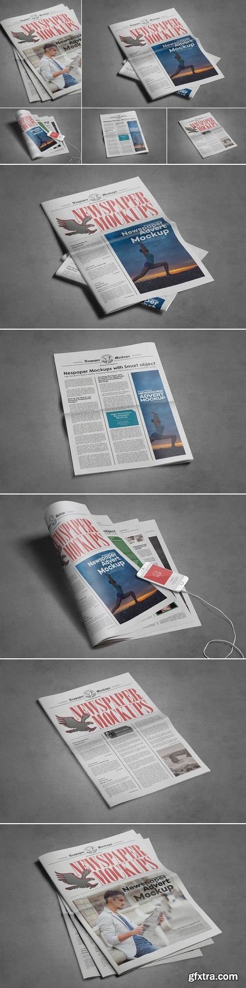 Vintage Newspaper Mockups