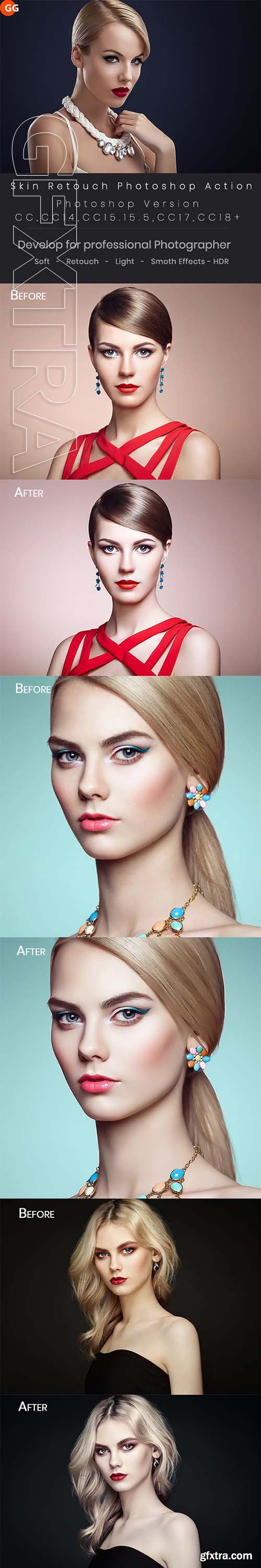 GraphicRiver - 10 Skin Retouch Photoshop Action 22290778