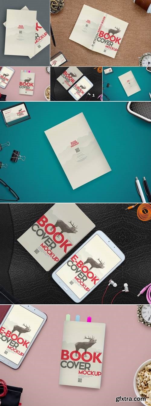 Gorgeous Book Cover Mockups