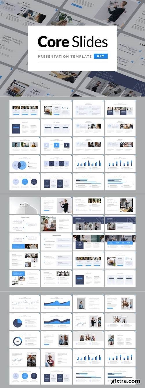 Core Slides - Simple Presentation Keynote Template