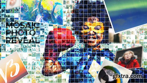 Videohive Mosaic Photo Reveal V3 7266788