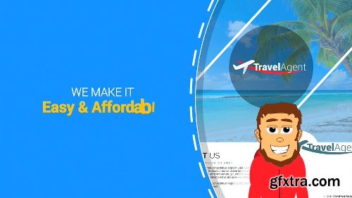 Videohive Cartoon Travel Explainer 8068670