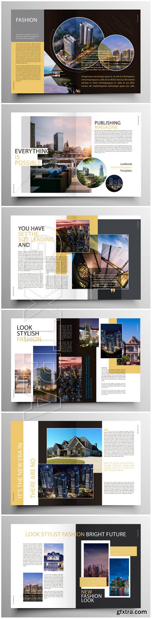 Brochure template vector layout design, corporate business annual report, magazine, flyer mockup # 196