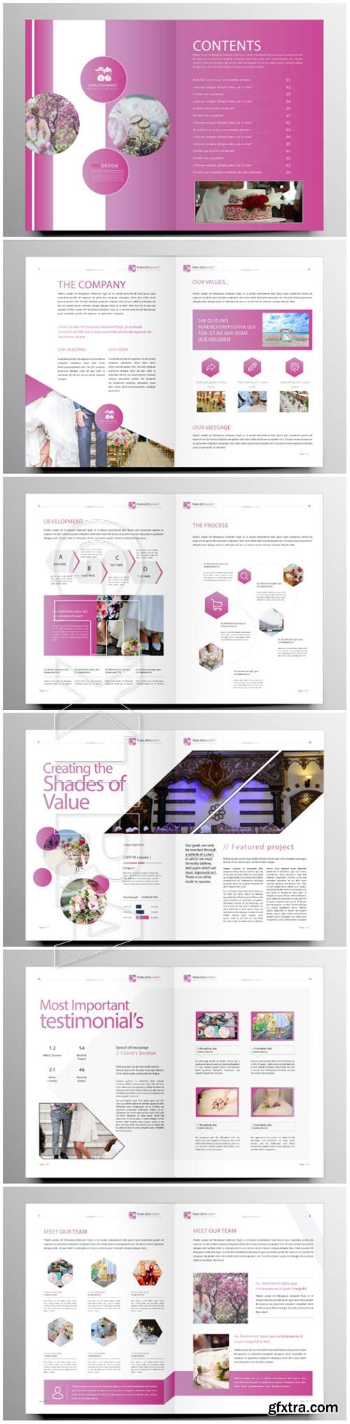 Brochure template vector layout design, corporate business annual report, magazine, flyer mockup # 202