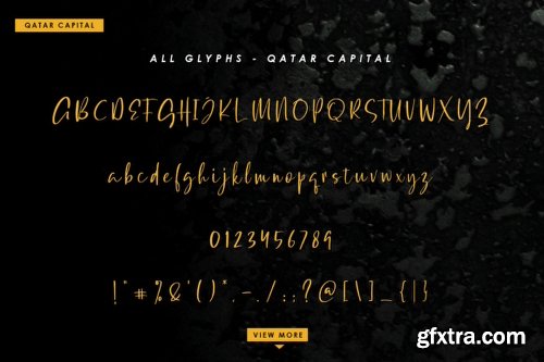 Qatar Capital Font Family - 2 Fonts