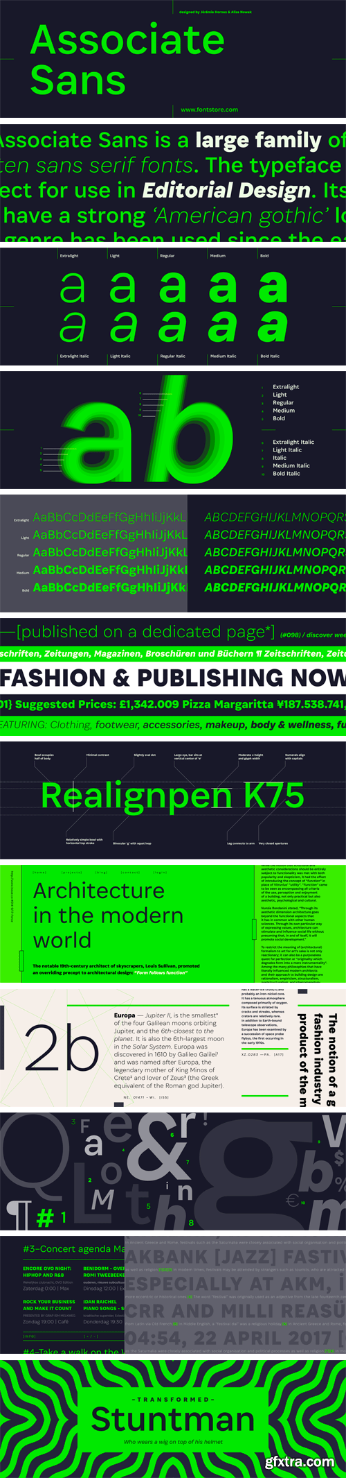 Associate Sans Font Family