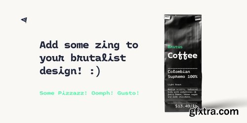 Monotalic Font Family - 12 FONTS