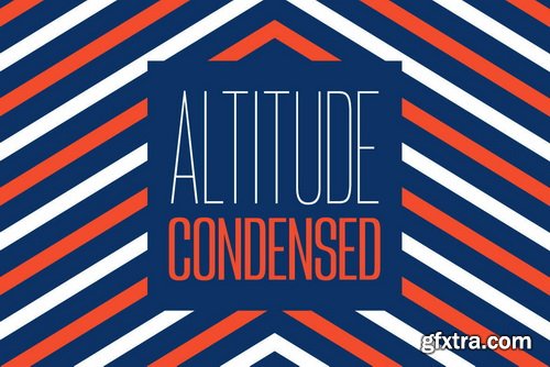 Altitude Condensed Font Family