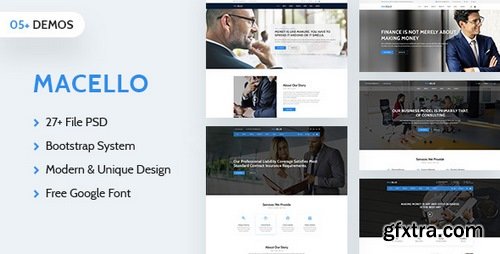 ThemeForest - Macello | Business Psd Template - 22349207