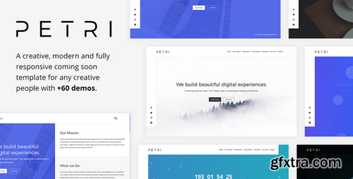 ThemeForest - Petri v1.0 - Creative Coming Soon Template - 8428555