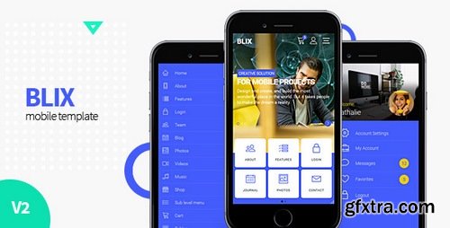 ThemeForest - Blix v2.0 - Mobile HTML Template - 21295065