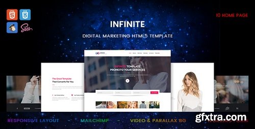 ThemeForest - Infinite v1.0 - Digital Marketing HTML5 Template - 20021720