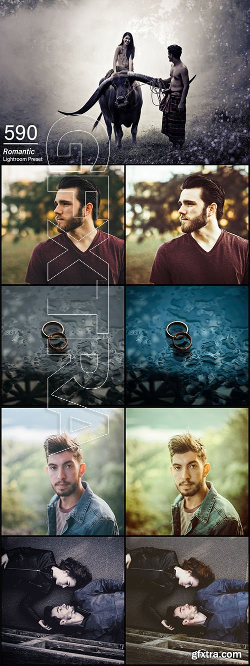 590 Romantic Lightroom Presets