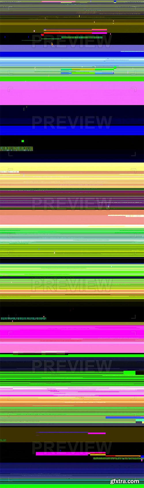 Colored Lines Glitch Background 100602