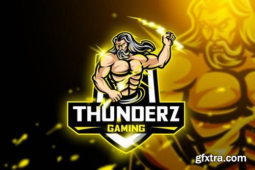 Thuderz Gaming - Mascot & Esport Logo