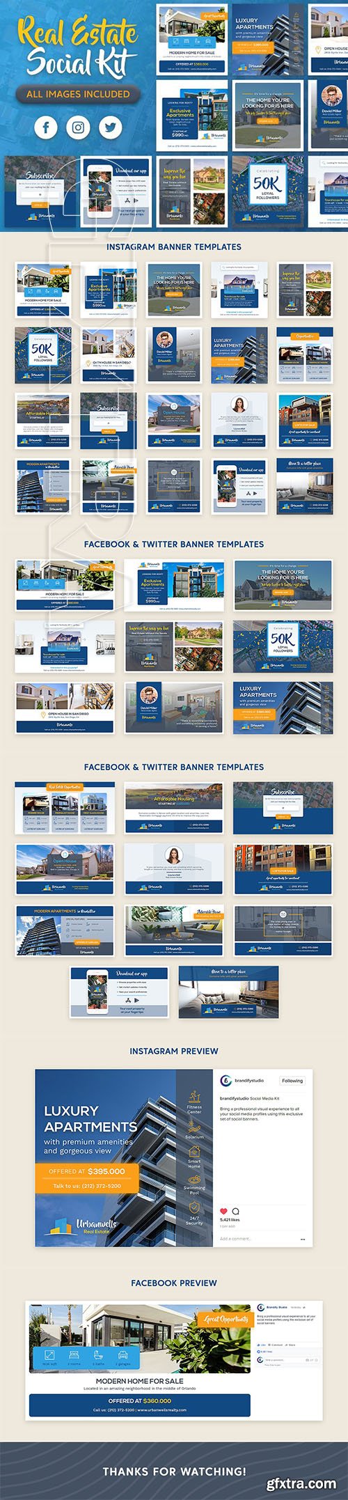 GraphicRiver - Social Media Kit vol7