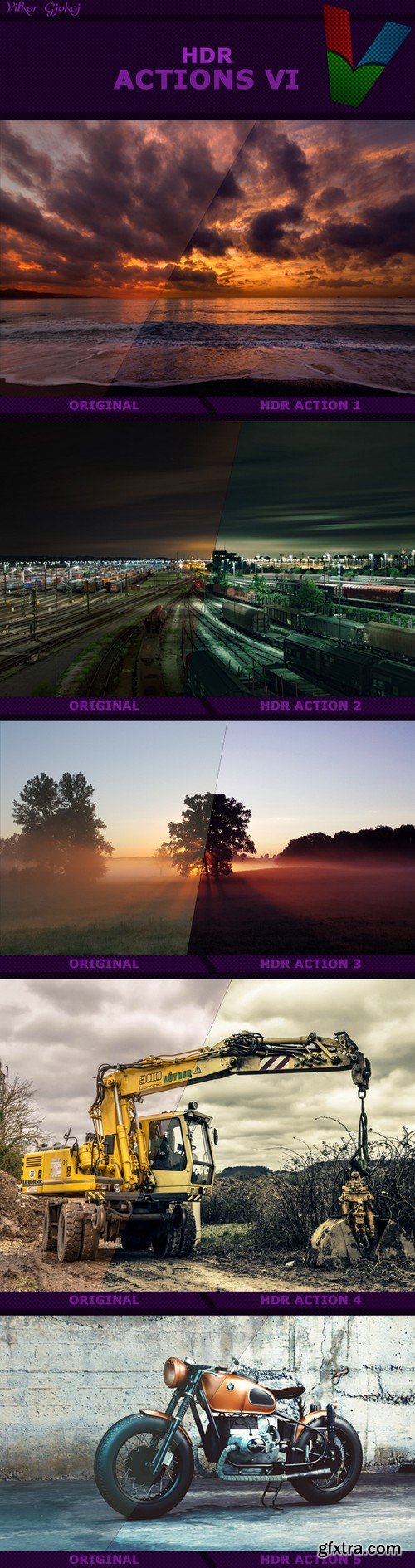 Graphicriver - HDR Actions VI 16836406