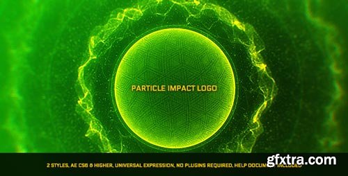 Videohive - Particle Impact Logo - 21495701