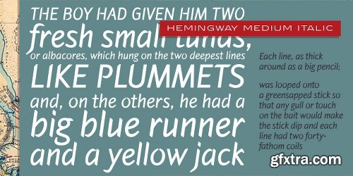 Hemingway Font Family- 9 Fonts