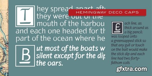 Hemingway Font Family- 9 Fonts