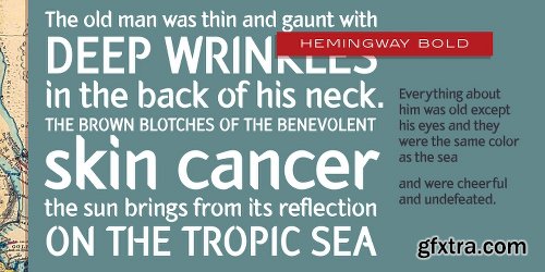 Hemingway Font Family- 9 Fonts