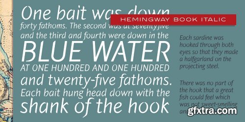 Hemingway Font Family- 9 Fonts