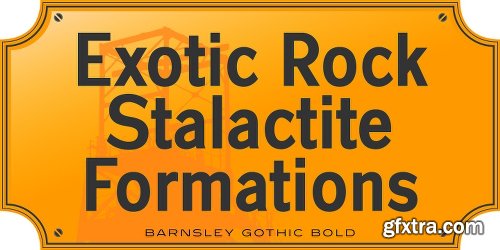 Barnsley Gothic Font Family- 9 Fonts