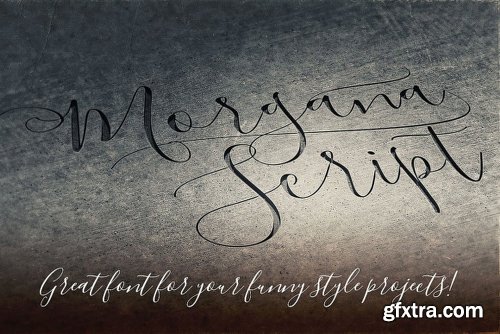 Morgana Script Font Family - 2 Fonts